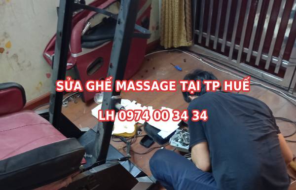 Sửa chữa ghế massage tại Thừa Thiên Huế